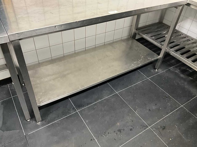 Rvs werktafel - afbeelding 4 van  4