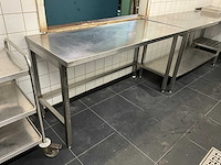 Rvs werktafel - afbeelding 1 van  6
