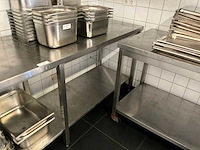 Rvs werktafel - afbeelding 2 van  7