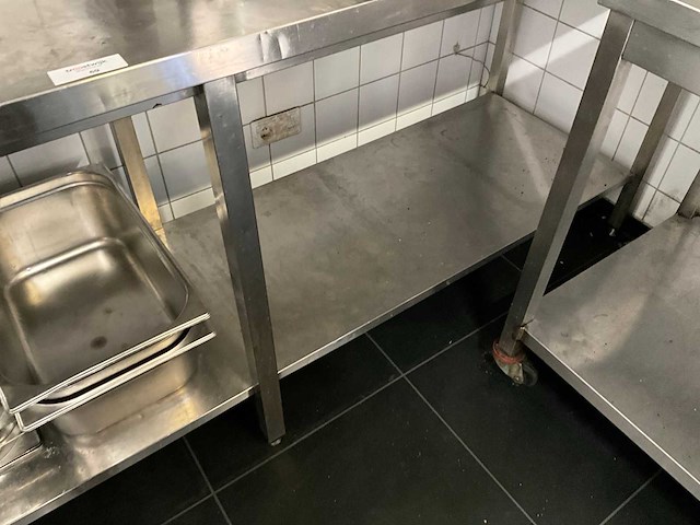 Rvs werktafel - afbeelding 4 van  7