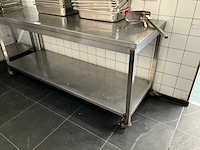 Rvs werktafel - afbeelding 2 van  9