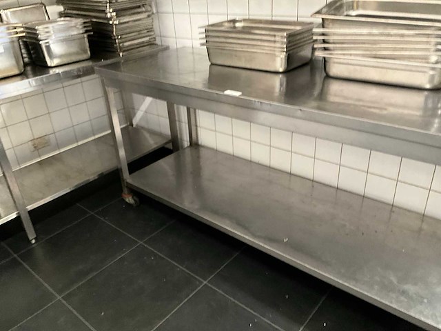 Rvs werktafel - afbeelding 3 van  9