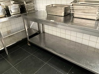 Rvs werktafel - afbeelding 3 van  9