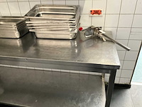 Rvs werktafel - afbeelding 4 van  9