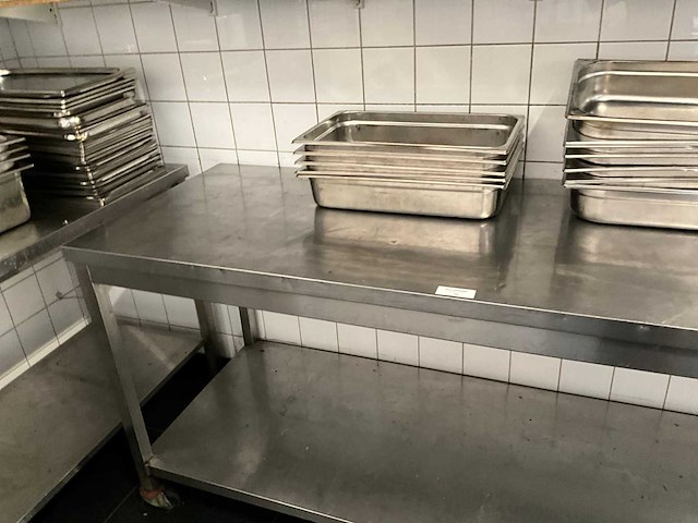 Rvs werktafel - afbeelding 5 van  9