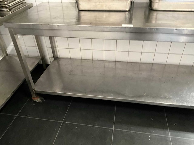 Rvs werktafel - afbeelding 6 van  9