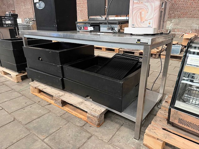 Rvs werktafel - afbeelding 1 van  5
