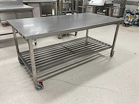 Rvs werktafel