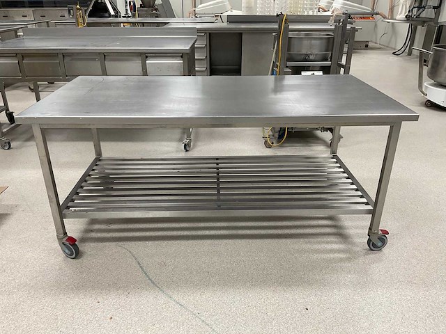 Rvs werktafel - afbeelding 2 van  5