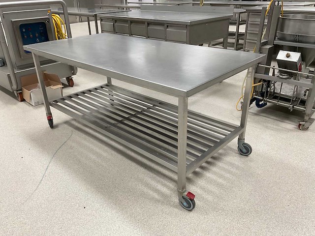 Rvs werktafel - afbeelding 3 van  5