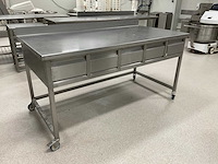 Rvs werktafel - afbeelding 1 van  7
