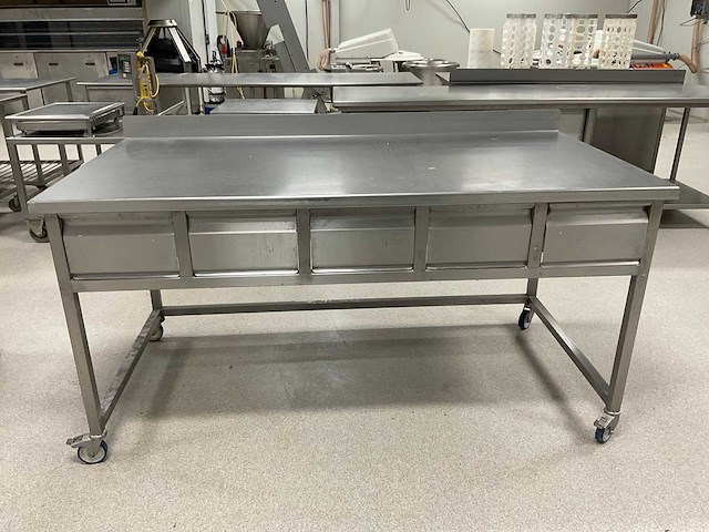 Rvs werktafel - afbeelding 2 van  7