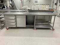 Rvs werktafel - afbeelding 2 van  9