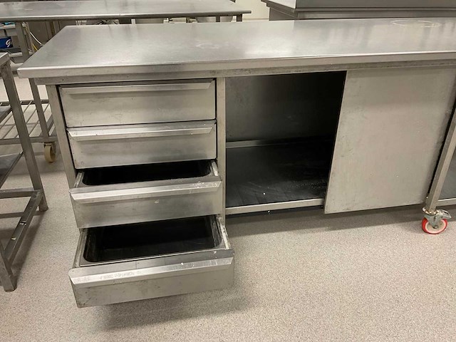 Rvs werktafel - afbeelding 8 van  9