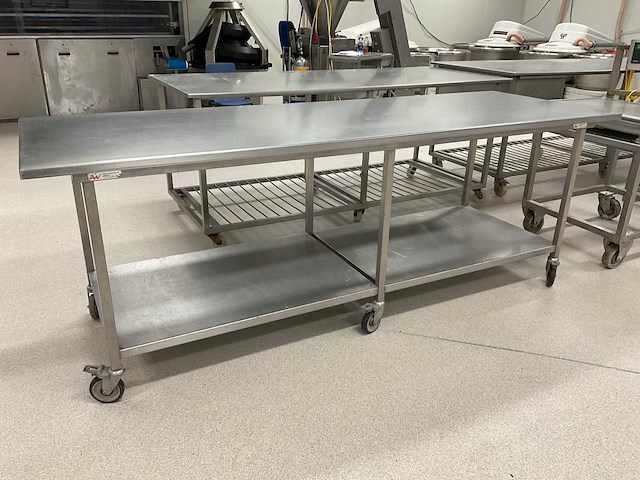 Rvs werktafel - afbeelding 1 van  5