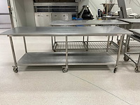 Rvs werktafel - afbeelding 2 van  5