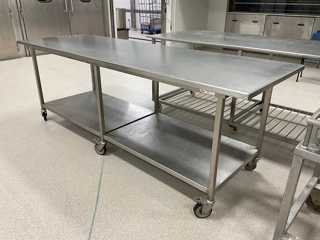 Rvs werktafel - afbeelding 3 van  5