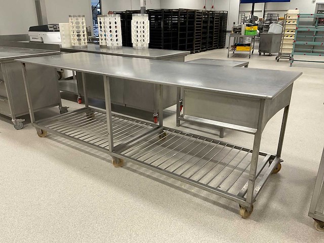 Rvs werktafel - afbeelding 2 van  5