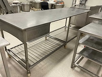 Rvs werktafel - afbeelding 3 van  5