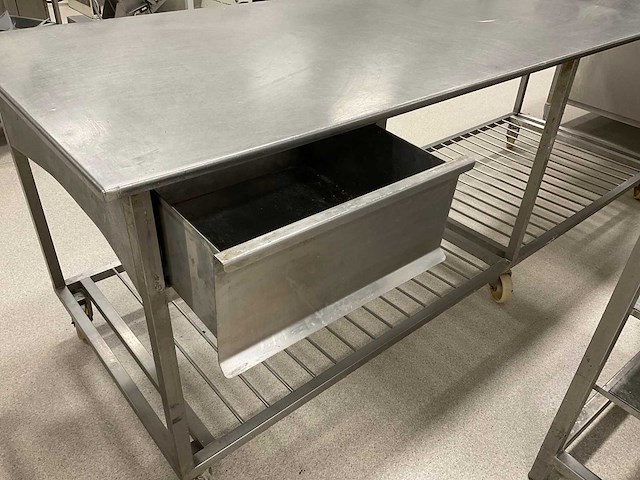 Rvs werktafel - afbeelding 4 van  5