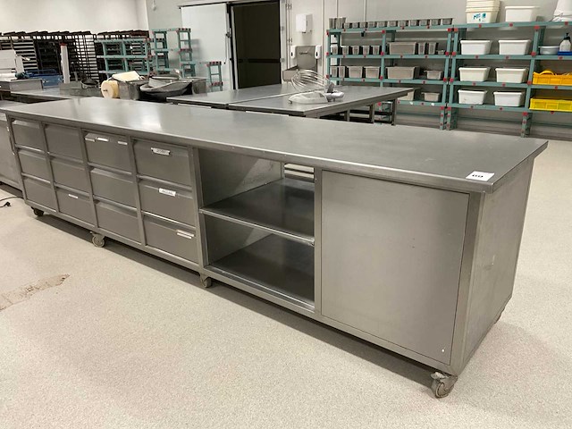 Rvs werktafel - afbeelding 1 van  9
