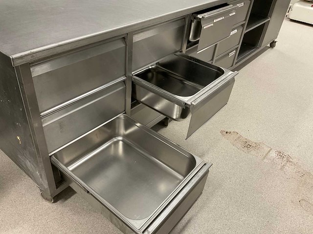 Rvs werktafel - afbeelding 3 van  9