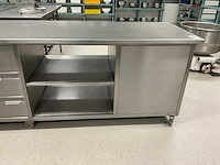 Rvs werktafel - afbeelding 6 van  9