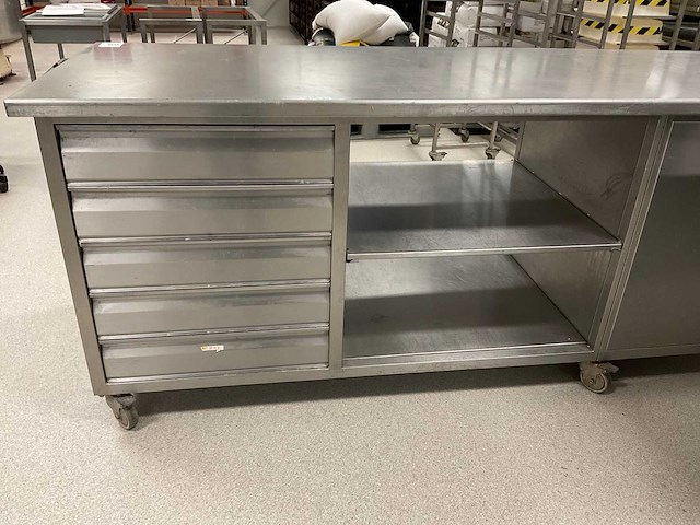 Rvs werktafel - afbeelding 8 van  9