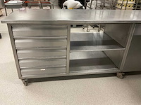 Rvs werktafel - afbeelding 8 van  9