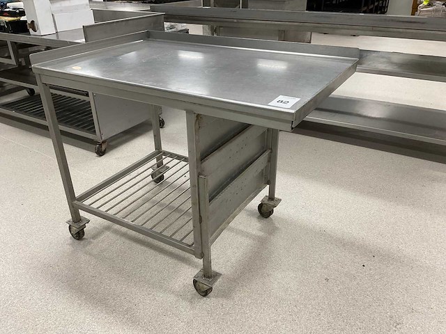 Rvs werktafel - afbeelding 3 van  5