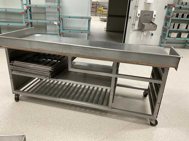 Rvs werktafel - afbeelding 4 van  4