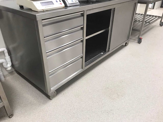 Rvs werktafel - afbeelding 2 van  4