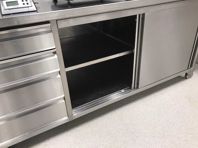 Rvs werktafel - afbeelding 3 van  4