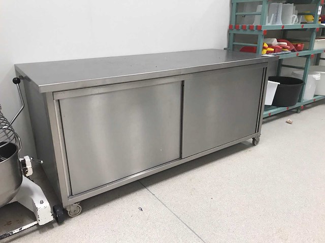 Rvs werktafel - afbeelding 2 van  3