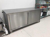 Rvs werktafel - afbeelding 2 van  3