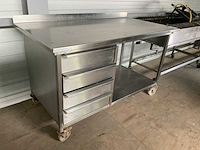 Rvs werktafel - afbeelding 1 van  4