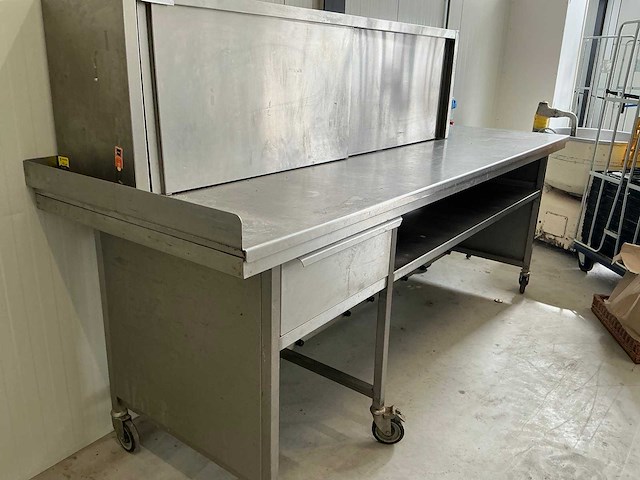 Rvs werktafel - afbeelding 3 van  8