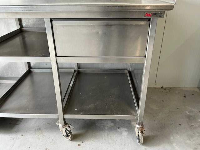 Rvs werktafel - afbeelding 2 van  7