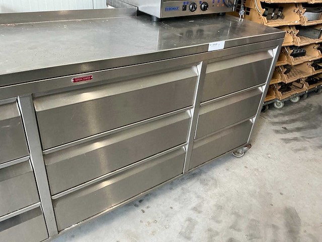 Rvs werktafel - afbeelding 3 van  8
