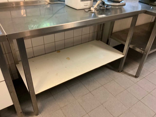 Rvs werktafel - afbeelding 3 van  3