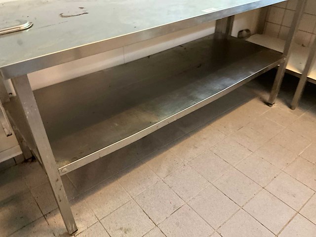 Rvs werktafel - afbeelding 2 van  2