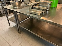 Rvs werktafel - afbeelding 2 van  3