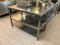 Rvs werktafel - afbeelding 2 van  5
