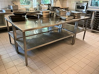 Rvs werktafel - afbeelding 1 van  4