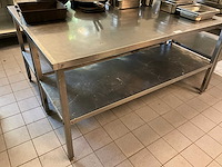 Rvs werktafel - afbeelding 2 van  4