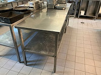 Rvs werktafel - afbeelding 4 van  4