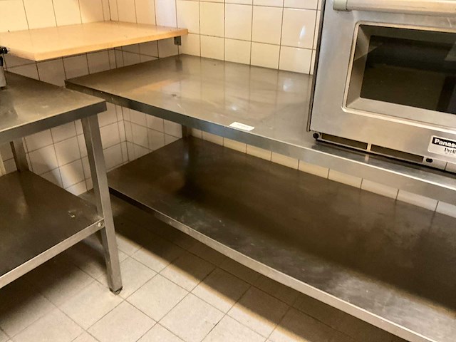 Rvs werktafel - afbeelding 2 van  5