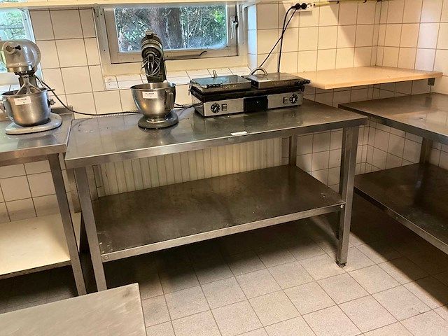 Rvs werktafel - afbeelding 2 van  6