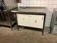 Rvs werktafel - afbeelding 1 van  6