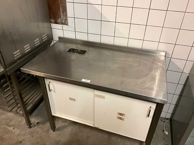 Rvs werktafel - afbeelding 3 van  6